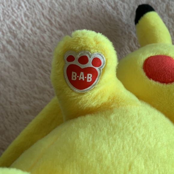 B.A.B Pikachu Pokémon Plushie - Picture 3 of 3